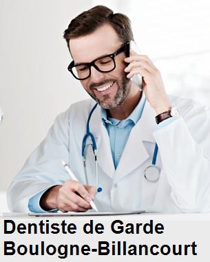 Dentiste de garde à Boulogne-Billancourt