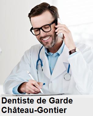 Dentiste de garde à Château-Gontier