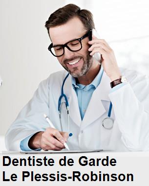 Dentiste de garde à Le Plessis-Robinson