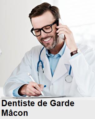 Dentiste de garde à Mâcon