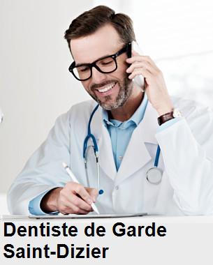 Dentiste de garde à Saint-Dizier