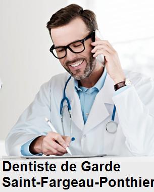 Dentiste de garde à Saint-Fargeau-Ponthierry