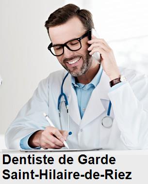 Dentiste de garde à Saint-Hilaire-de-Riez