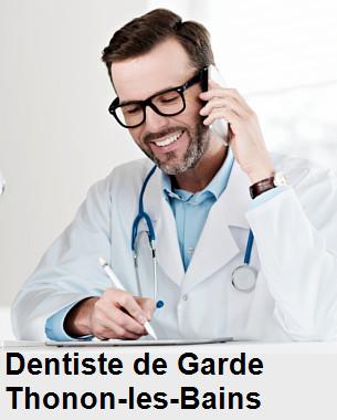 Dentiste de garde à Thonon-les-Bains
