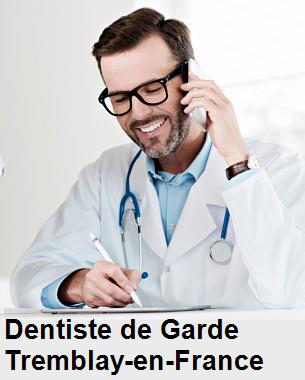 Dentiste de garde à Tremblay-en-France