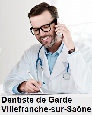 Dentiste de garde à Villefranche-sur-Saône