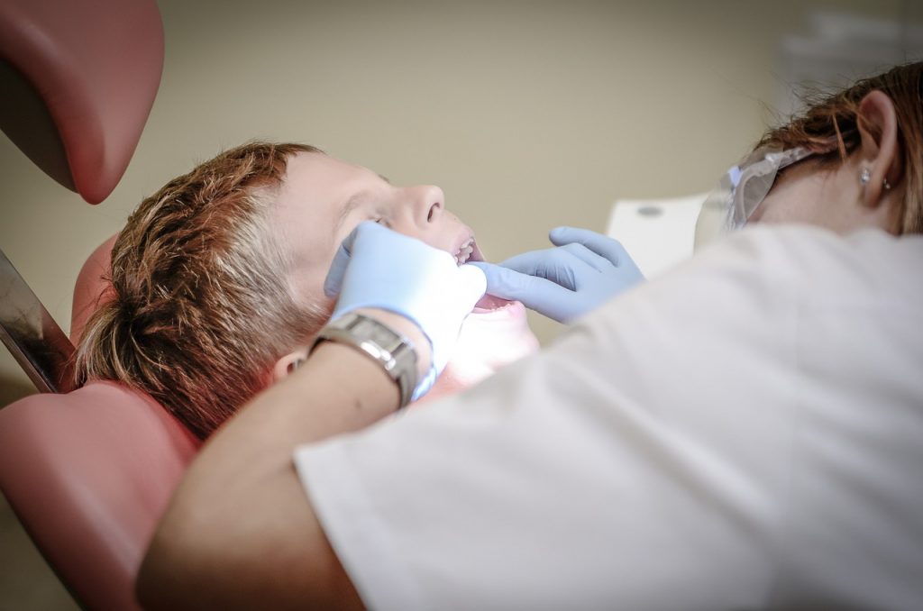 Intervention dentiste de garde